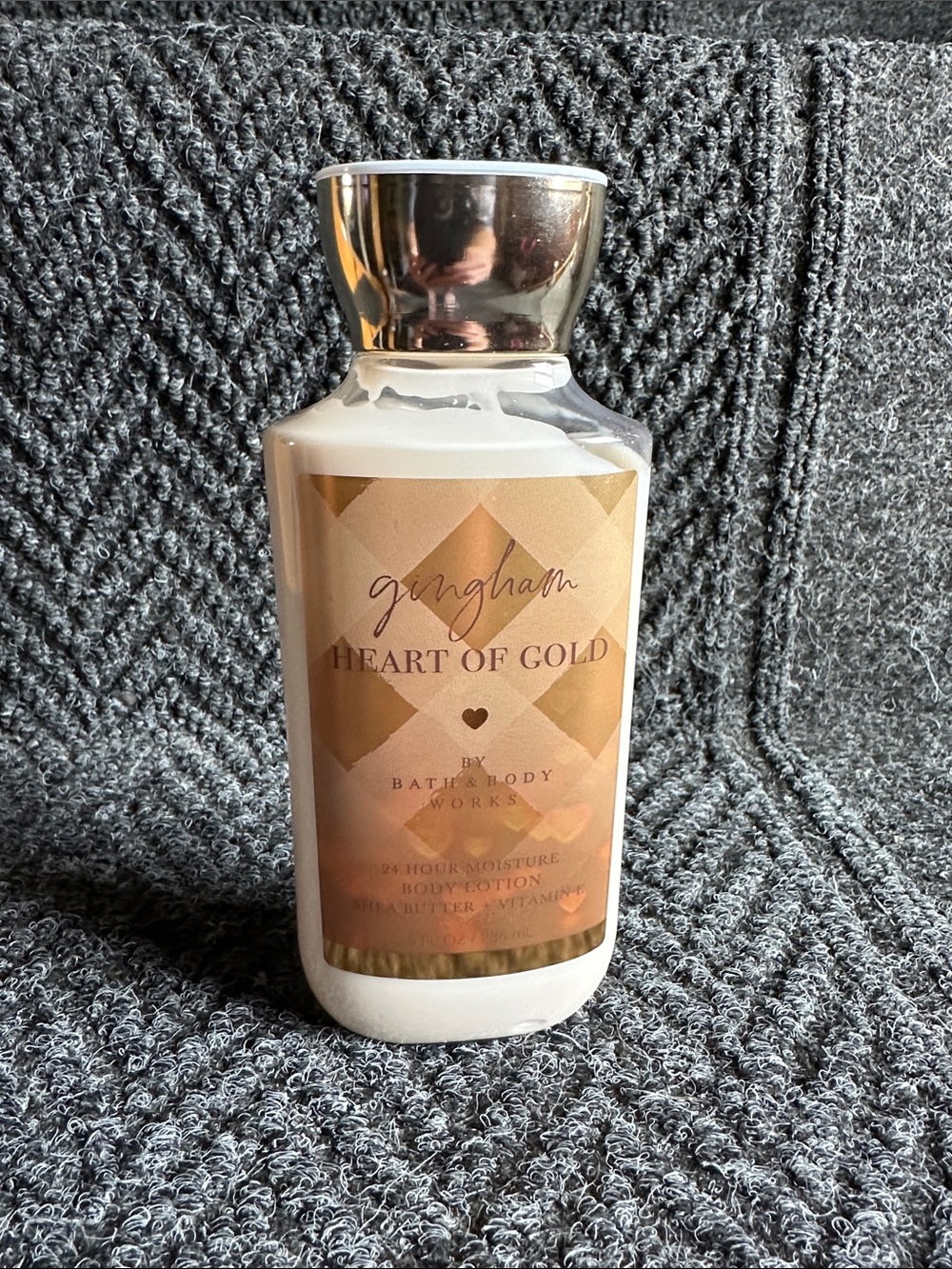 Bath & Body Works Gingham Heart of Gold Body Lotion